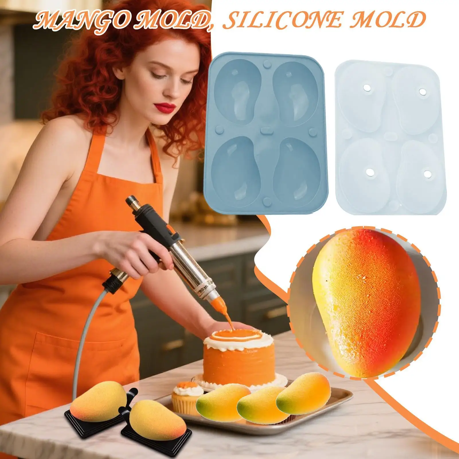 3D Mango Design Sil…