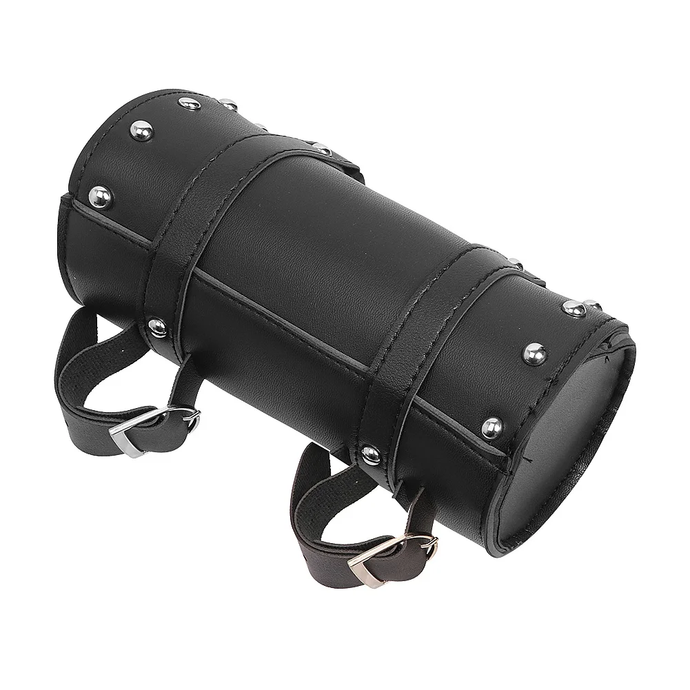

Universal Motorcycle Fork Bag Leather Saddlebags Waterproof Tool Storage Pouch for Harley Sportster XL Softail Honda Yamaha