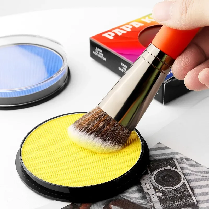 30G Watercolor Body Paint Face & Stage Makeup Ideal for Christmas Human Canvas Mixed Color System Paste Form Long-Lasting