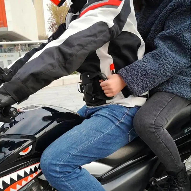 

Universal Rear Seat Armrests for Motorcycles Providing Secure Handles for Snowmobile Beach Adventures