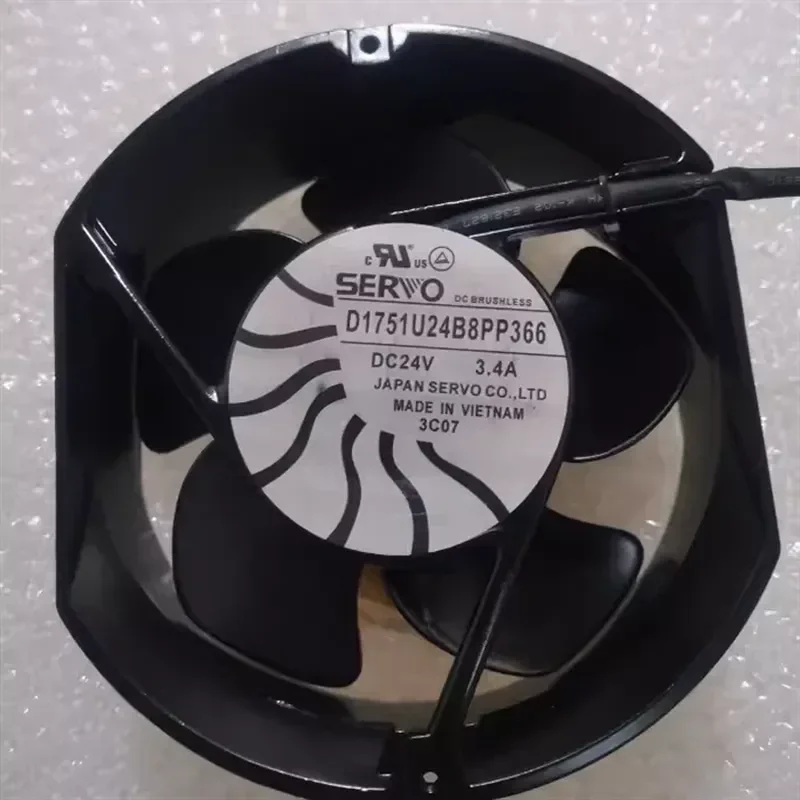 For D1751U24B8PP366 D1751S24B8CP329 Original NIDEC Japan imported 24V cooling fan