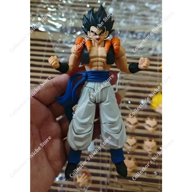 Em estoque Tonsenarttoys Kamione Dragon Ball Z SHF Super Saiyan SSJ SSJ2 Gogeta Son Goku Trunks Anime Figuras de ação Brinquedos Modelos