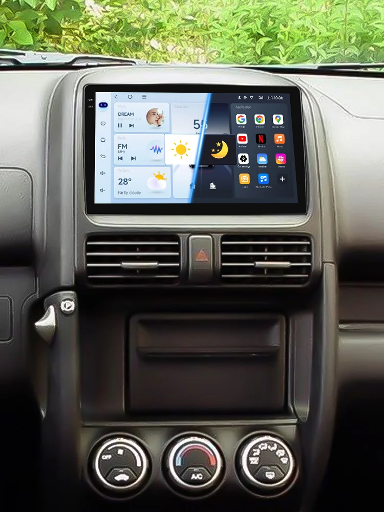 2din Autoradio Voor Honda CR-V CRV 2001 2002 2003 2004 2005 2006 Automotive Multimedia Video Player Navigatie GPS Carplay Radio - afbeelding 2
