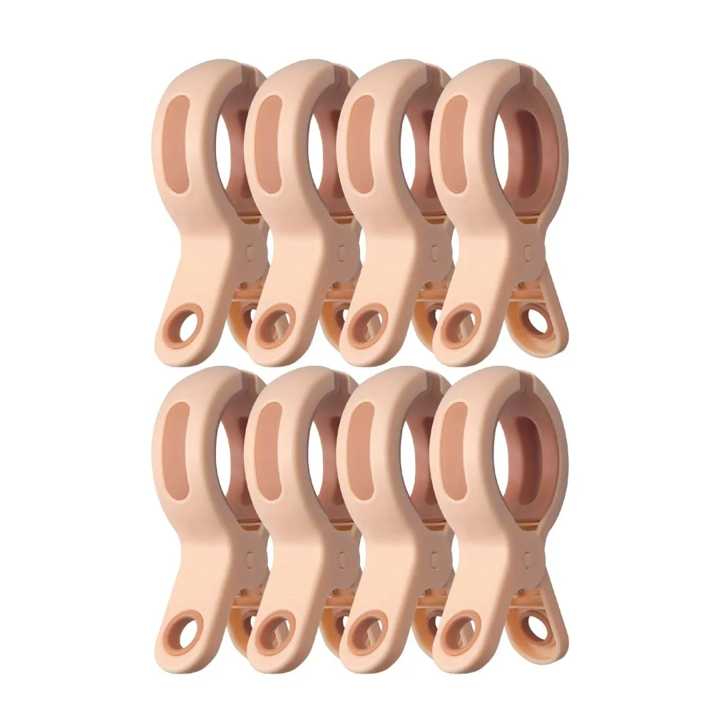 Strandtuch-Clips für Strandstühle und Kreuzfahrt, robuste Kunststoff-Clips zum Liegen im Pool, große Wäscheklammern zum Aufhängen von Kleidung