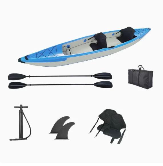 

Inflatable kayak, wire drawing, canoe, double kayak, inflatable boat