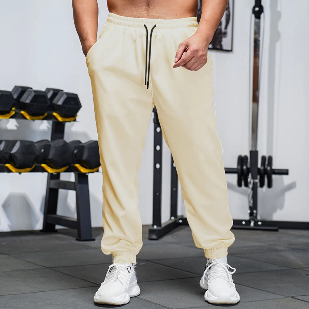 Basketball Training Running Fitness Pants Men's Invisible Open Crotch Outdoor Sex High Street Sweatpants Slacks Autumn Long Pant