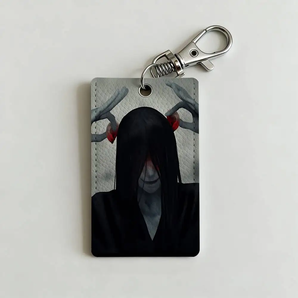 H-Homicipher Mr C-Crawling Card Holder Men And Womenn Universal Antirust Keychain Learther Access Drop Key Tag Ring