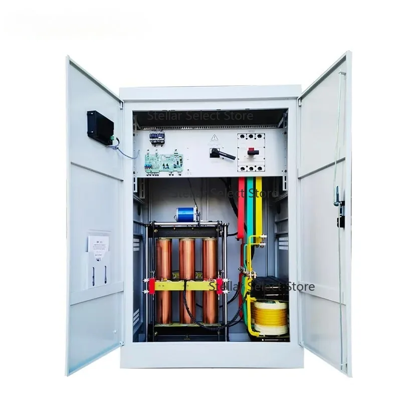 Jintong 3 Phase SBW Industrial Voltage Stabilizer 100KVA 120KVA 150KVA AC 380V 440V Servo Type Voltage Regulator