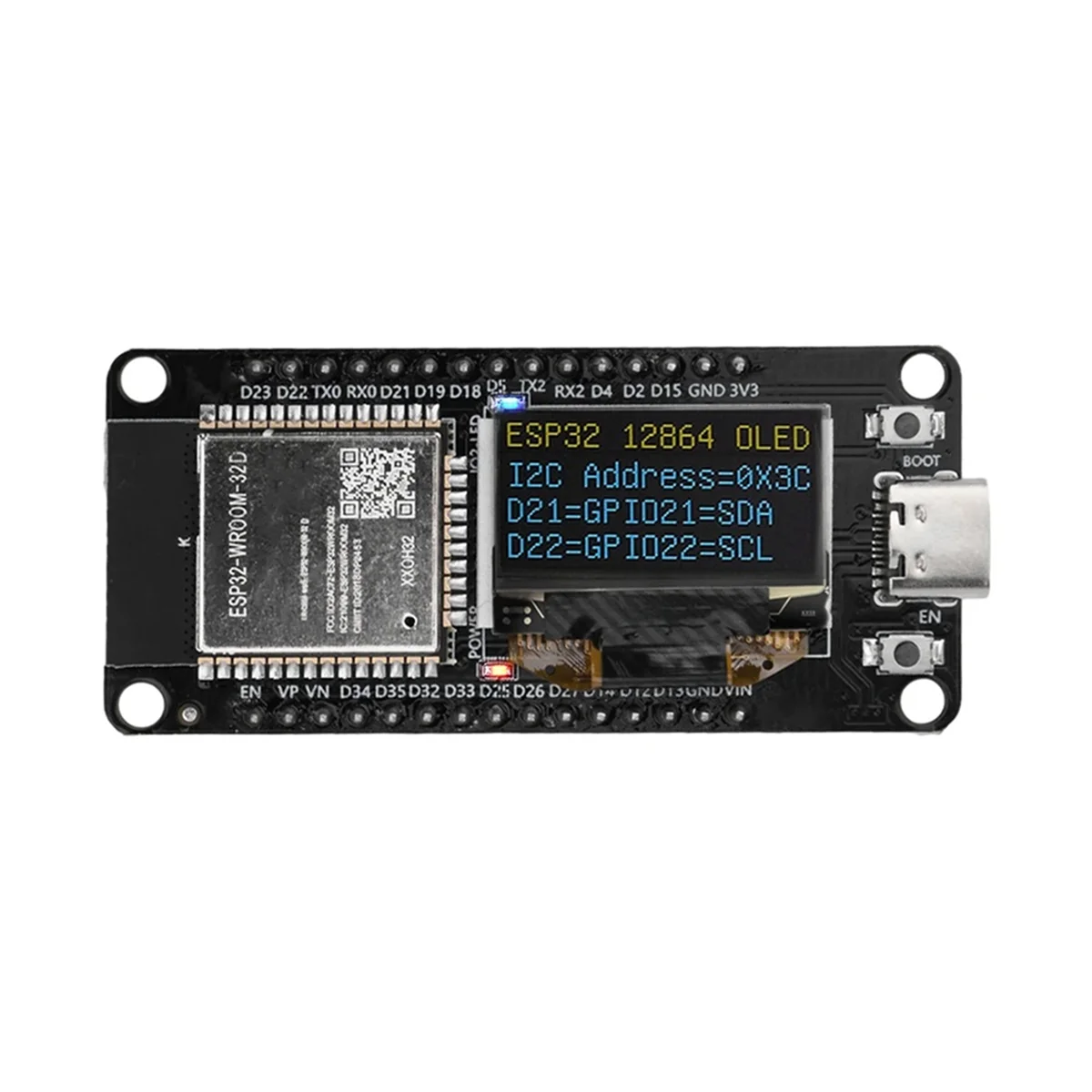 GFR5-ESP32 ESP-WROOM-32D WIFI Bluetooth Development Board CH340 Type-C