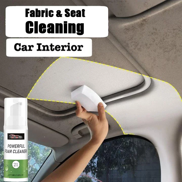 

YC19 автомобильный общий очиститель салона, безводный многофункциональный набор автоматических пенных чистящих средств, можно использовать для чистки автомобильных подушек, сидений