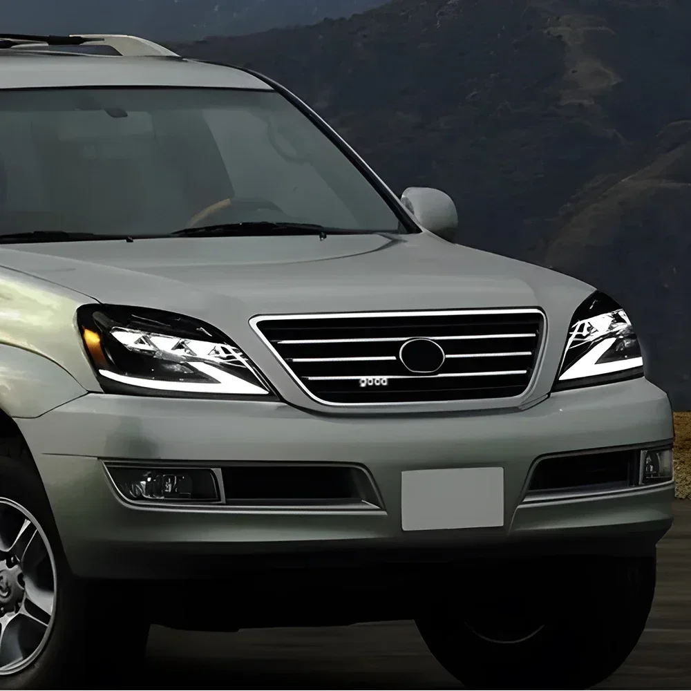 

For Lexus GX470 2003-2009 LED Auto Headlights Assembly Upgrade High Quality Dynamic 3 Projector Lens Car Front Lamps Accessories