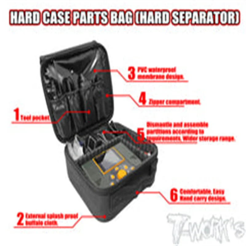 Original T works TT-075-F Hard Case Parts Bag ( Hard Separator ) professional Rc part