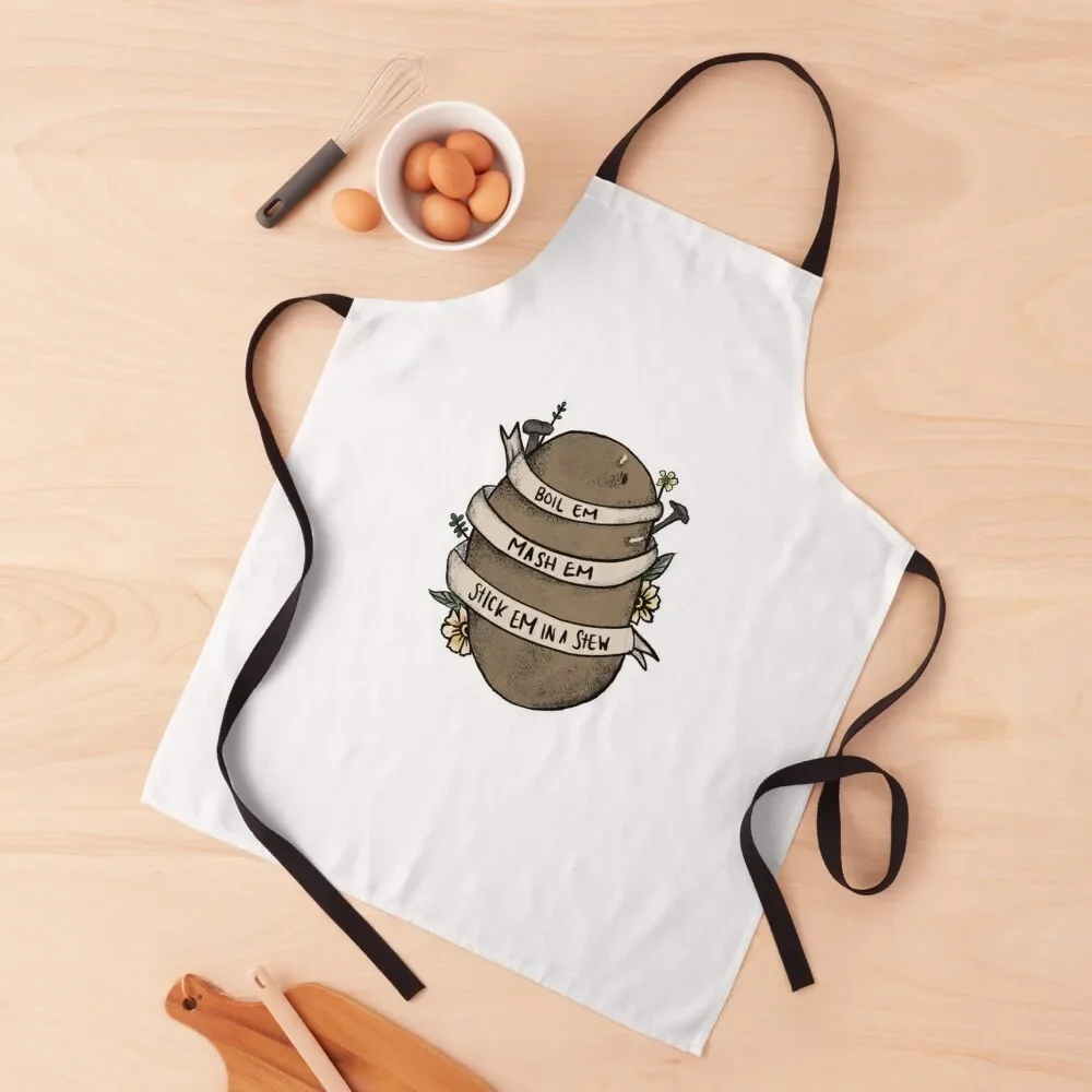 

po-ta-toes Apron Chef Accessory Men's Kitchen Woman Kitchens Kitchen Tools Apron