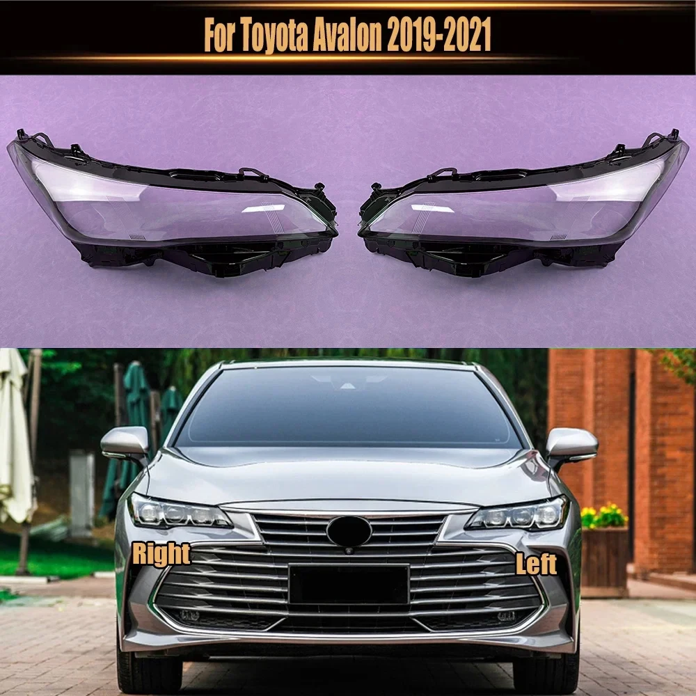 

For Toyota Avalon 2019-2021 Headlamp Lamp Shell Transparent Mask Headlight Cover Lens Plexiglass Replace Original Lampshade