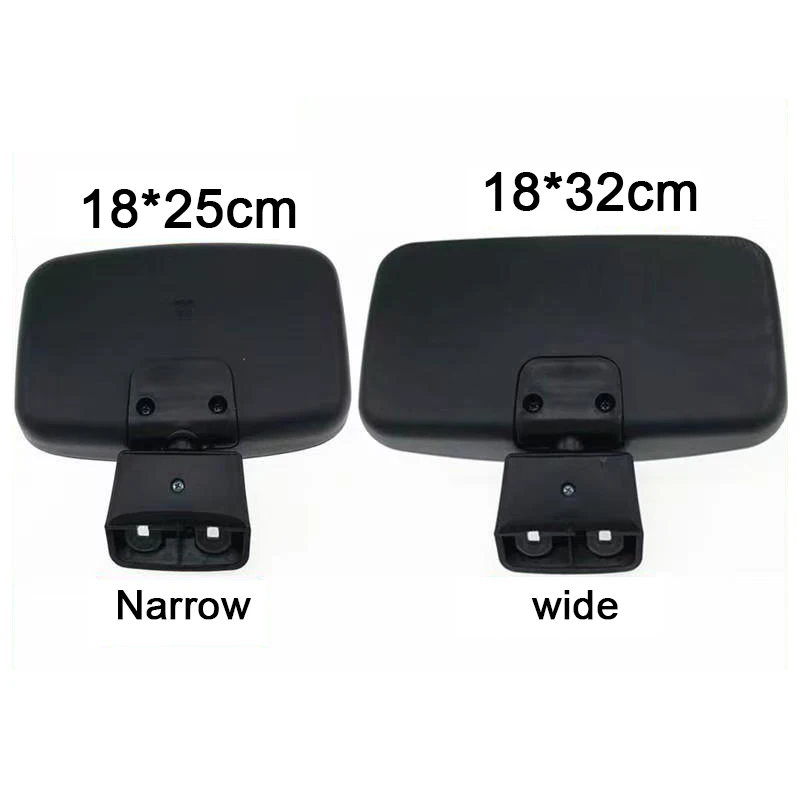 Front Downview Mirror Round Square Auxiliary Door Mirror for Auman ETX Right Side Truck