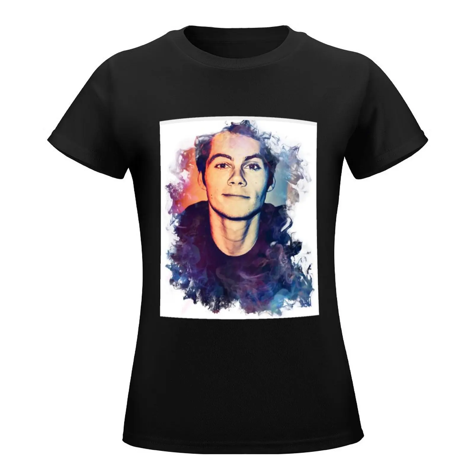 Dylan O’Brien Vintage art T-Shirt Blouse graphics korean Women's clothes