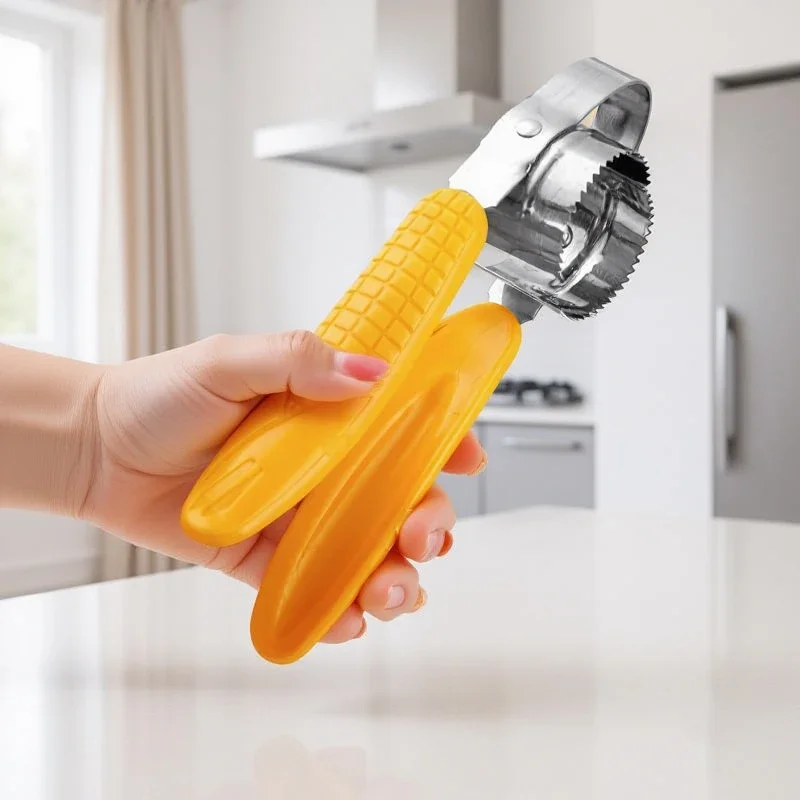 Manual Stainless Steel Corn Thresher Peeler Cob Stripper Remover Food Crusher Separator Creative Fruit Vegetable Kitchen Gadget