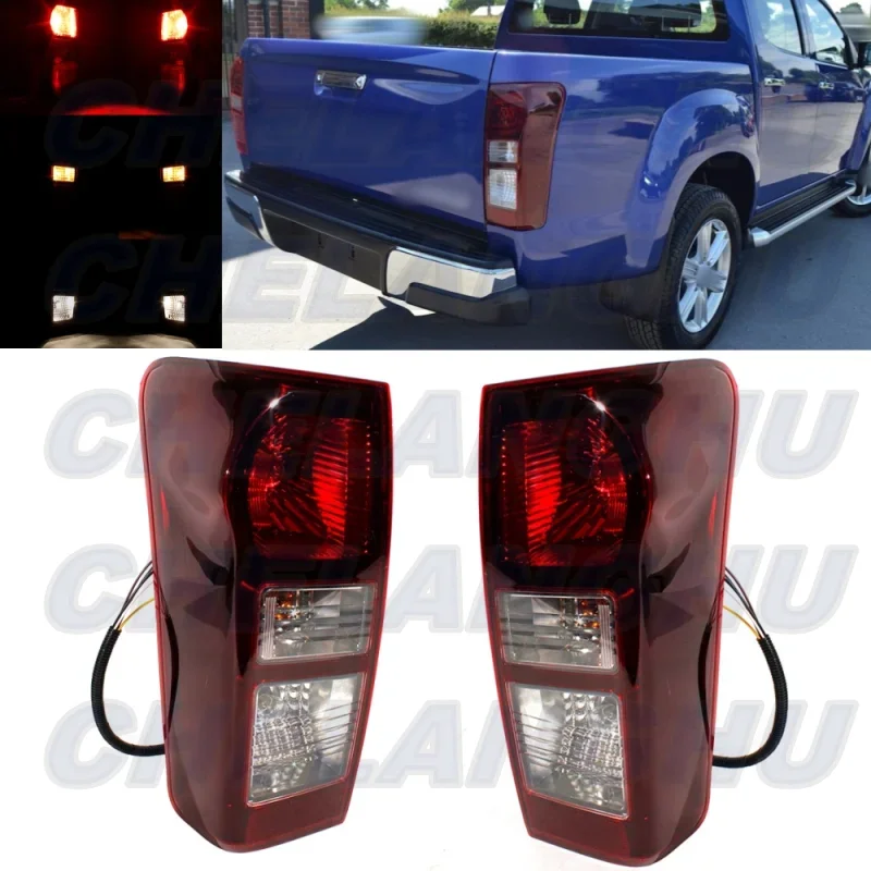 For isuzu D-MAX Yukon Utah 2012 2013 2014 2015 Pair Left+Right Tail Light Rear Lamp 8-98125403-3 8-98125402-3