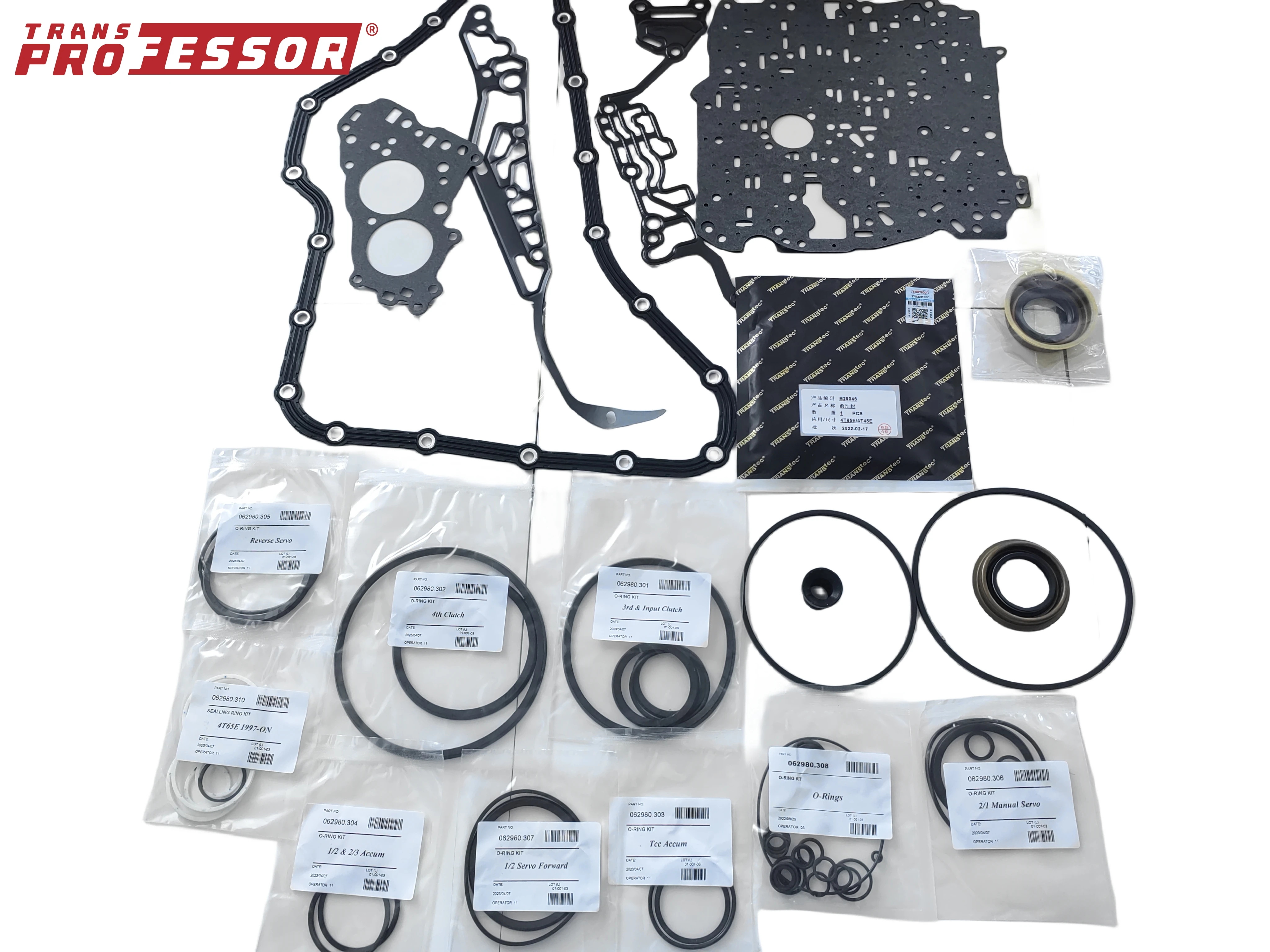 GM 4T65E Transmission Repair Overhaul Kit for BUICK CHEVROLET PONTIAC ,TransProfessor Gearbox Gaskets Oil Seals Car Accessories