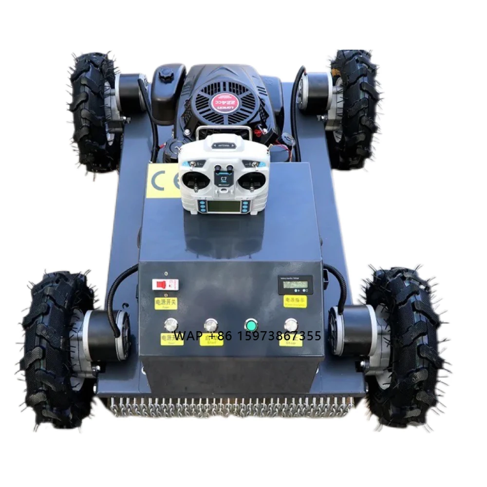 

Wheeled Remote Control Lawn Mower 550mm Petrol Lawn Mower Lawn Mower Wholesale Price