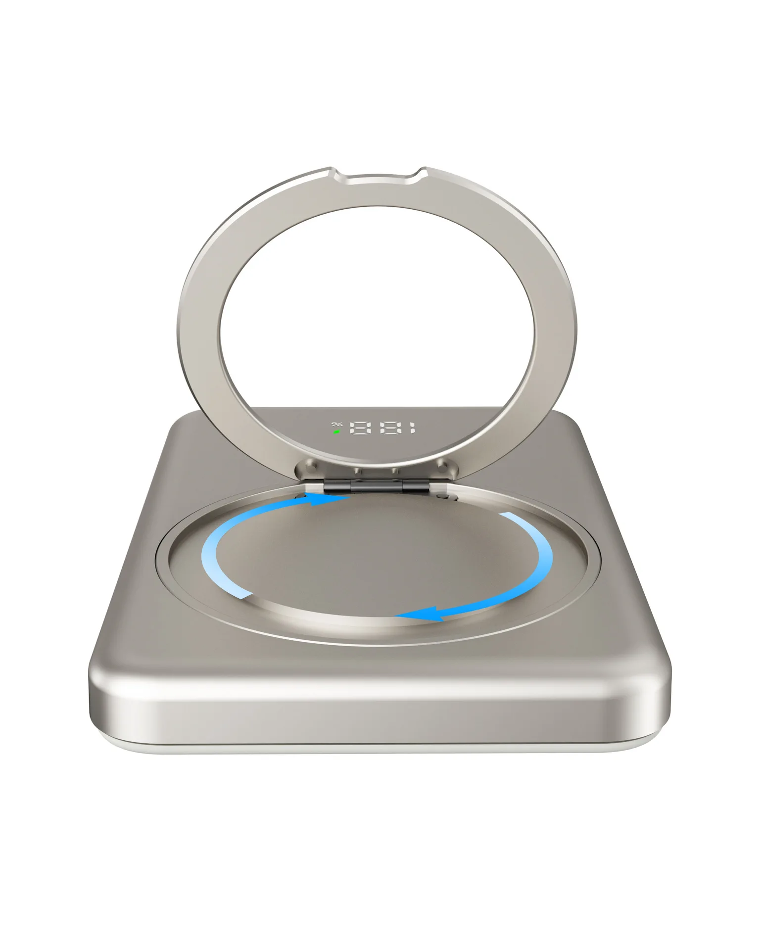 بنك طاقة لاسلكي مغناطيسي صغير بقدرة 10000 مللي أمبير في الساعة من Xiaomi مع شحن سريع وحامل PD بقدرة 20 وات؛ حزمة بطارية خارجية محمولة لهاتف iPhone