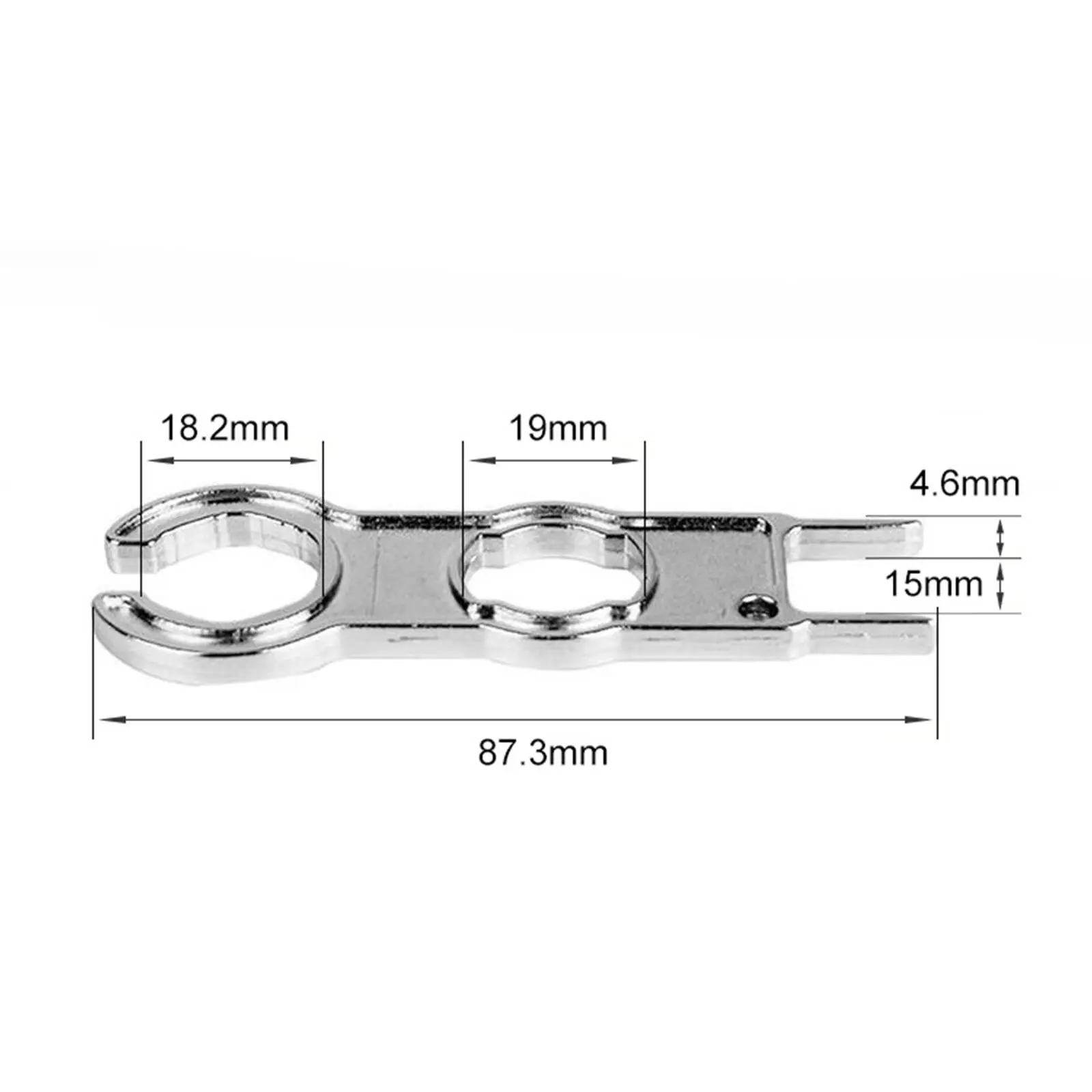 ソーラーPVメタルスパナ、合金キーテンショナー、ソーラーコネクタレンチ、取り外し取り外しツールの切断、取り付けツール