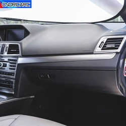 Car Styling Console Panel Trim Strips For Mercedes Benz E Class Coupe W207 C207 2009-2013 Interior Central Control Decoration