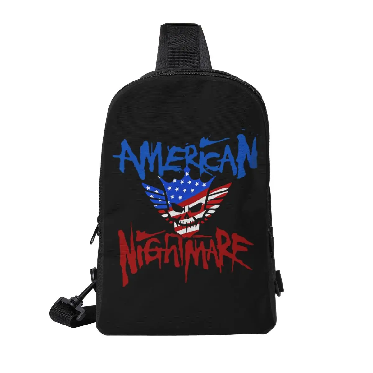 

Cody Rhodes Mes (14) Chest Bag Men Sling Crossbody Backpack Chest Bag Travel Hiking Daypack Shoulder Bag