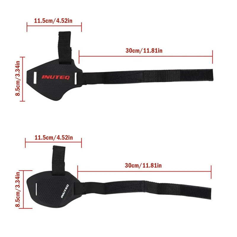 لوح ناقل حركة عالمي مضاد للانزلاق للدراجات النارية ، واقي للأحذية ، تغيير التروس ، غطاء واقي للحراس