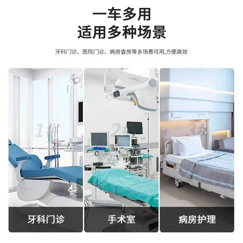 عربة متعددة الأغراض مع عجلات عربة مساعدة مستحضرات التجميل منظم الرموش المساعدة أثاث الصالون صينية تجميل تخزين الروليت #6