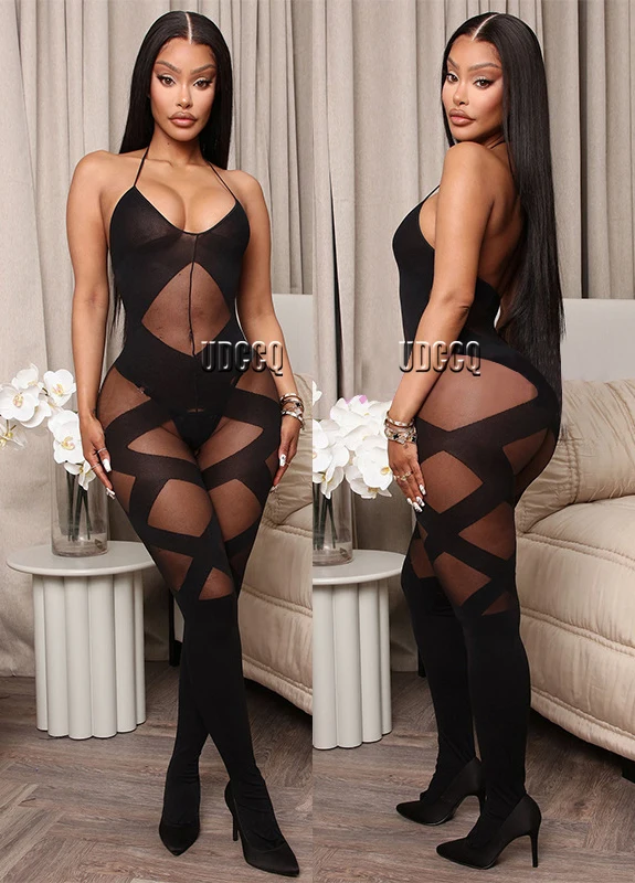 HOT Crotchless Sexy silk Body Stocking Besm sex underwear Sex Bodysuit Women wedding night Costumes sexy lingerie porno Leopard