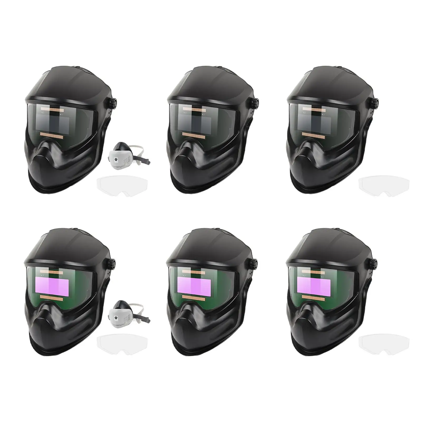 Auto Darkening Welding Helmet Large Viewing Screen Welder Mask Hood for Women Men Electric Welding ARC Weld Grinding Home Labor