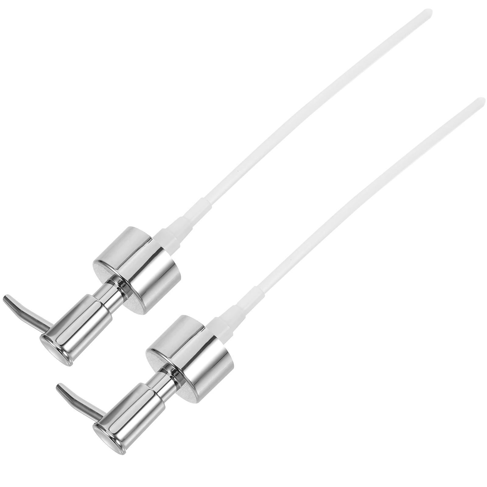 

2pcs Pump Head Soap Dispenser Replacement Shampoo Skincare Plastic Travel Water Plating Kitchen Bathroom Lotions Conditioners