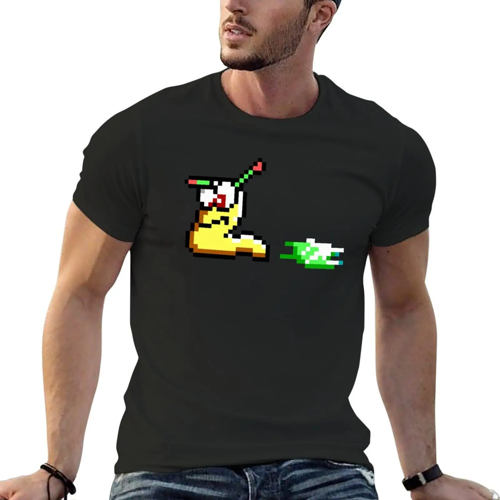 

Commander Keen 4 Snail - HD T-Shirt cute tops animal prinfor boys aesthetic clothes mens t shirts top quality