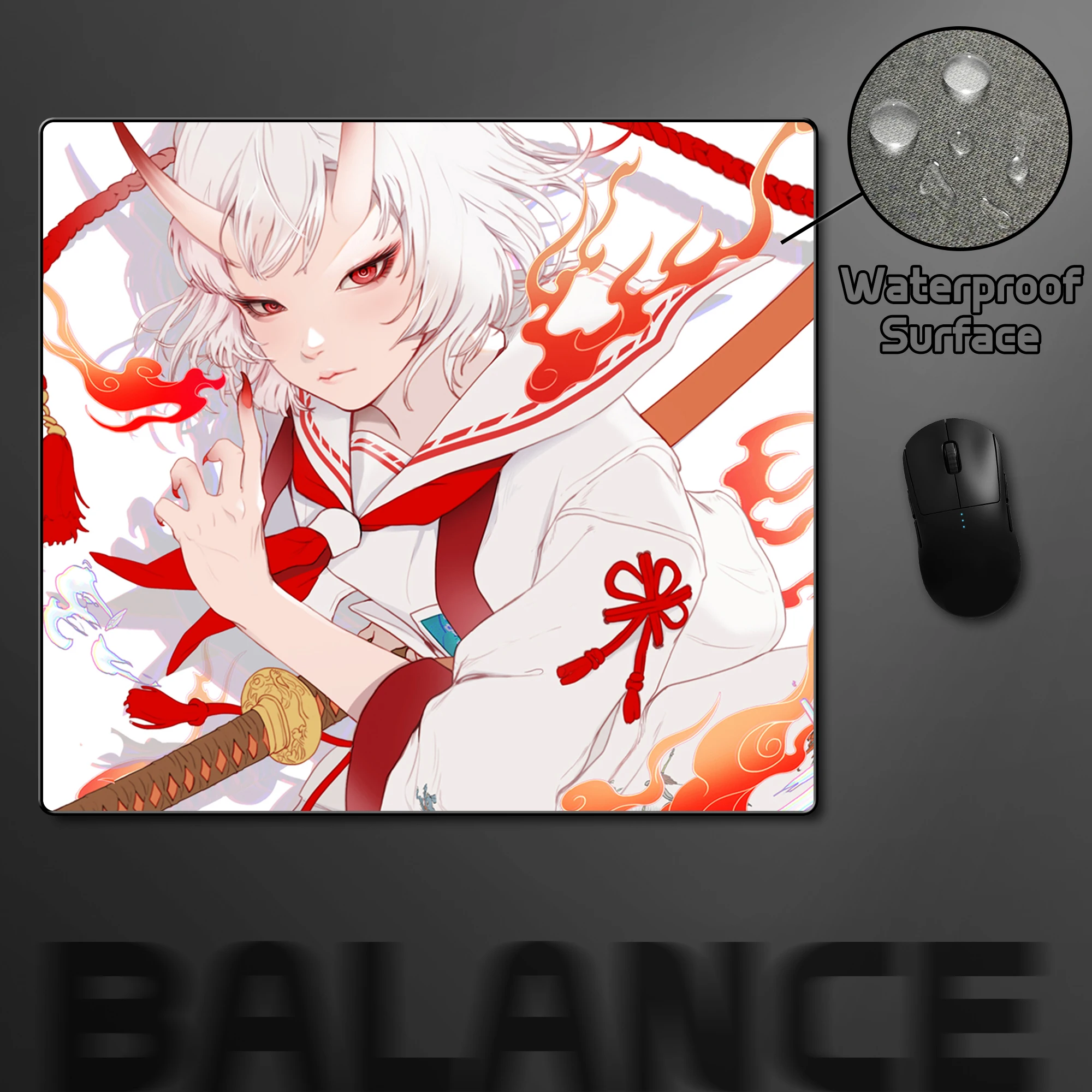 Anime Mousepad Game Professional Ultrafine Surface Balance E-Sports Mouse Pad Pc Gamer Computer Gaming Accessories Mouse Mat