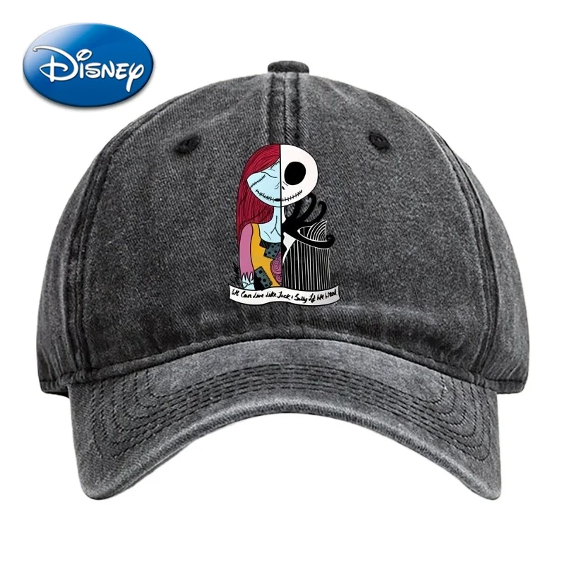 

Disney Baseball Hat Nightmare Before Christmas Unisex Adjustable Outdoor Motion Outfit Sunscreen Sunshade Duck Tongue Hat Gift