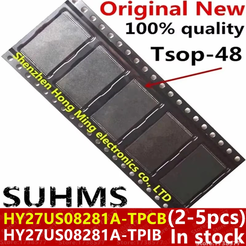 (2-5piece)100% New HY27US08281A-TPCB HY27US08281A-TPIB HY27US08281A TPCB HY27US08281A TPIB tsop48