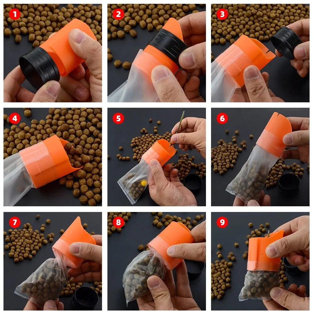Kit PVA para Carpa Hirisi – Bolsa, Alimentador Método y Cargador Boilies - imagen 3