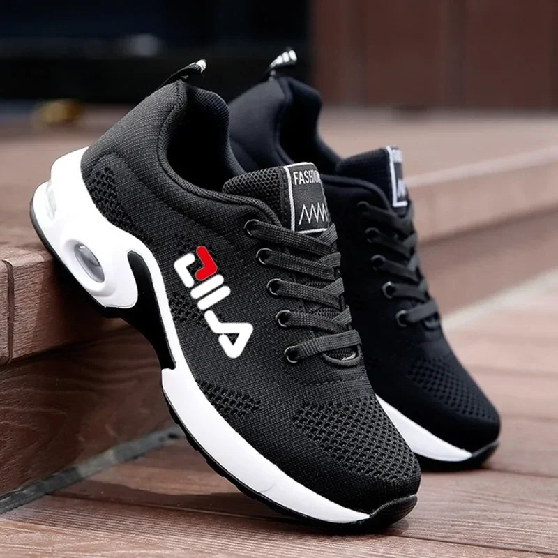 New Running Shoes Ladies Breathable Sneakers Summer Light Mesh Air Cushion Women's Sports Shoes Outdoor Lace Up Training Shoes image 2