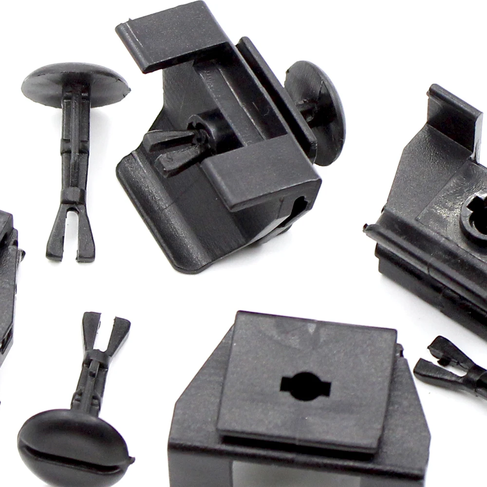 2Pcs Car Front Fender Liner Bumper Cover Rivet Fastener Clip For Toyota