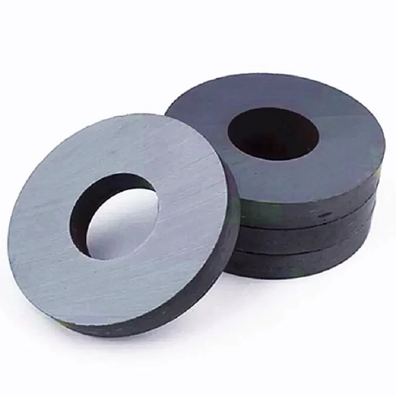 New Ring Ferrite Magnet 70x10 mm Hole 32mm Permanent Magnets 70mm x 10mm Black Round Speaker Ceramic Magnetic 70*10 70-32x10mm