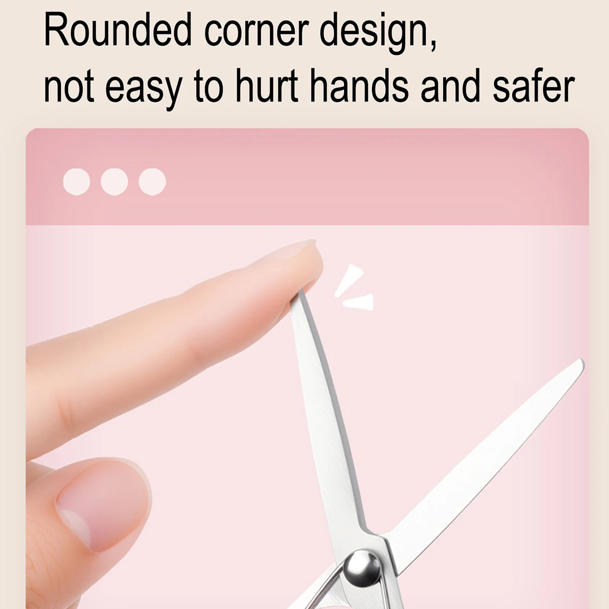 Cute Mini Portable Scissors and Paper Cutter, Cartoon Dolphin Animal-Shaped Craft Cutting Art Tool, Gift, Home Essential view 5