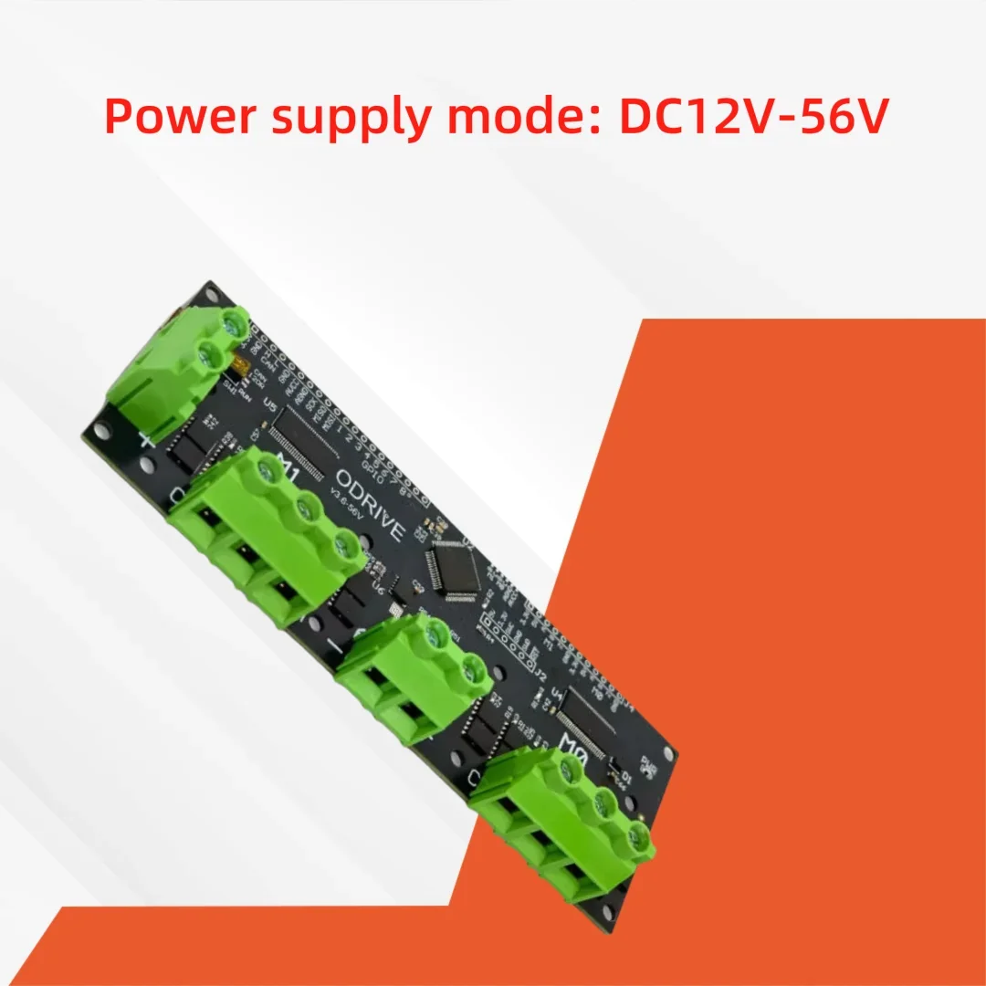 

Versafee V3.6 FOC-BLDC двухканальный модуль управления бесщеточным двигателем 12 В-56 В контроллер серводвигателя поддерживает различные кодеры