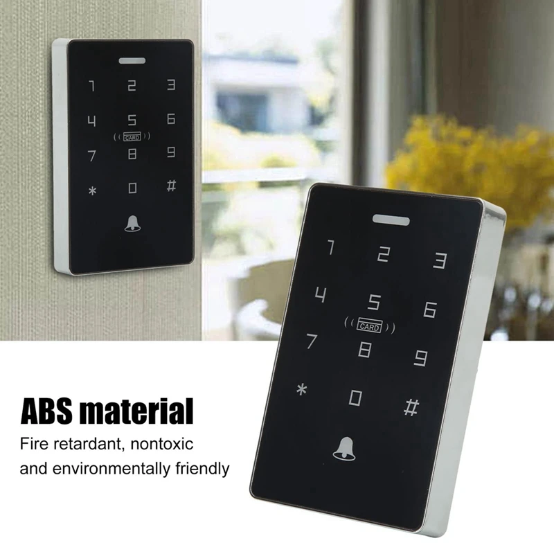 NFC Access Controller Waterproof Door Lock Keyboard Card Swiping Password IC ID Dual Frequency 125Khz 13.56Mhz