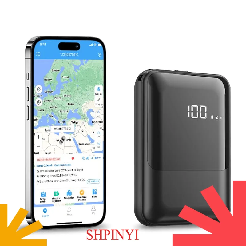 8000mAh Draadloze Magnetische GPS Tracker Real-Time Auto Asset 4G Netwerk GSM GPRS Beidou LBS ROHS Acc Detectie Sabotage Detectie PC