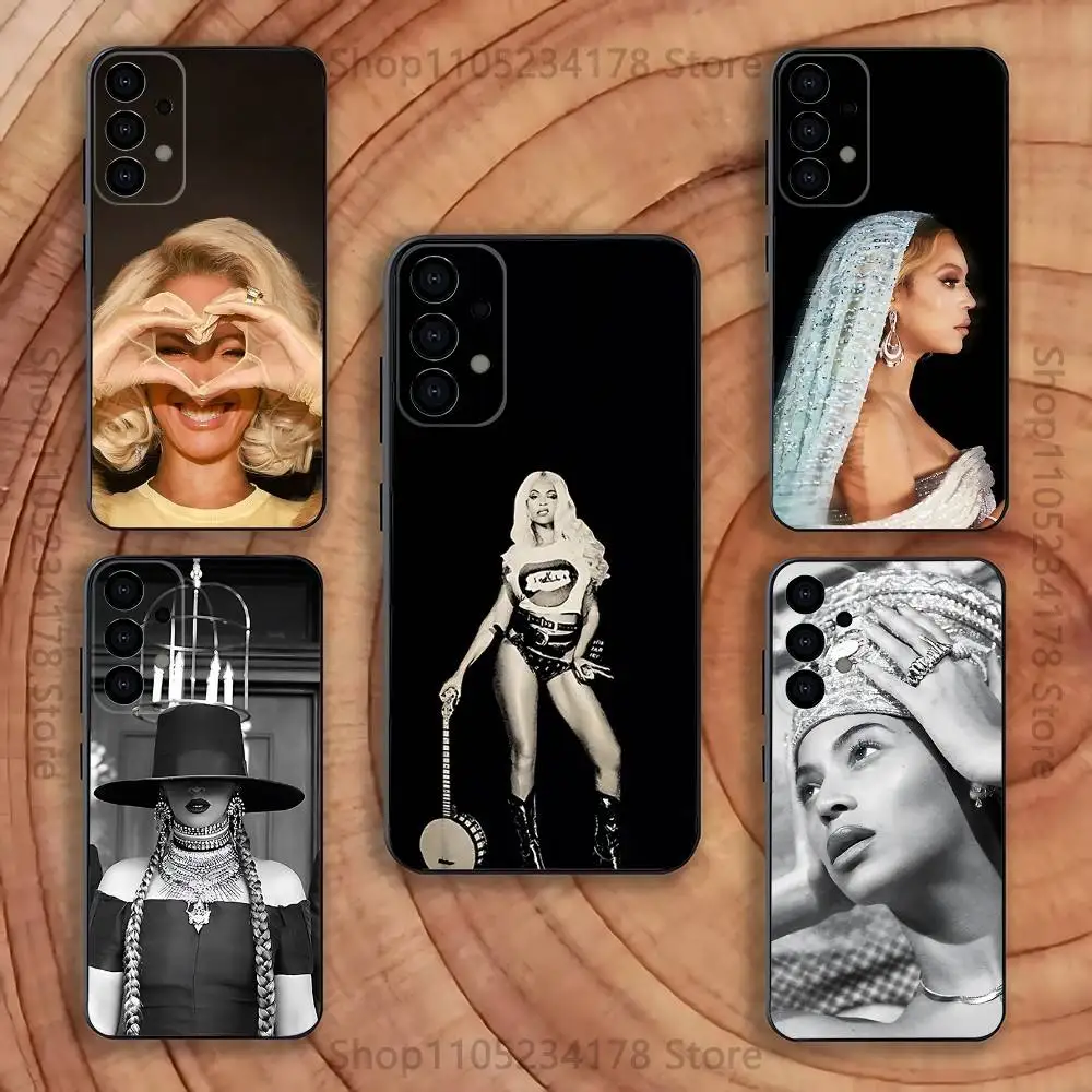 

B-Beyonce Cowboy Phone Case for Samsung S series s21 s22 s23 s24 s25 FE Plus Ultra TPU Soft to Skin-friendly case