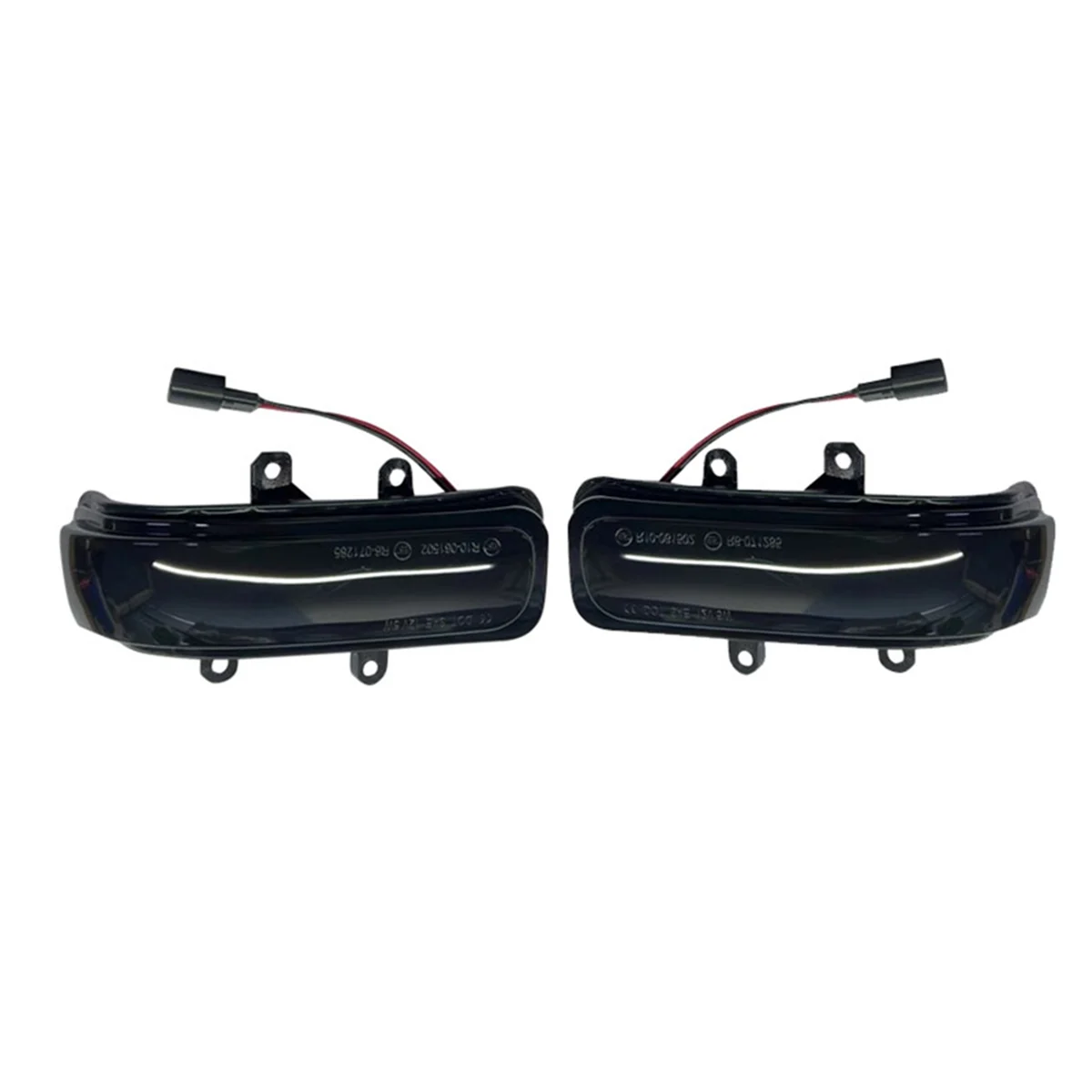 1Pair Car Rearview Mirror LED Turn Signal Light for Toyota RAV4 4Runner Noah Voxy Tacoma Highlander Alphard 2008-2013 A