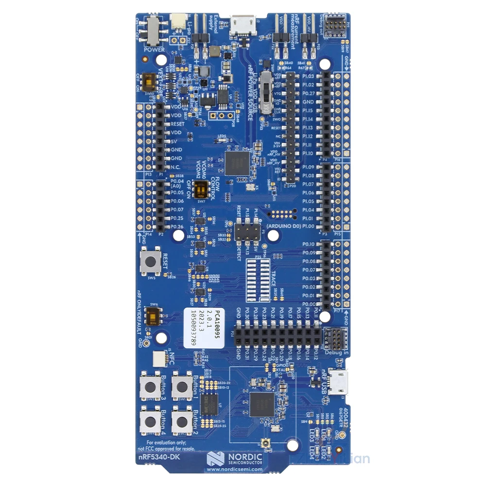 For NRF5340-DK Nordic NRF5340 Dual Core BLE 5 3 Wireless Development Kit