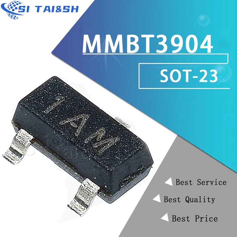 100PCS MMBT3906 MMBT3904 MMBT4401 MMBT5401 MMBT5551 MMBTA42 MMBTA92 SOT-23 Transistor new and Original