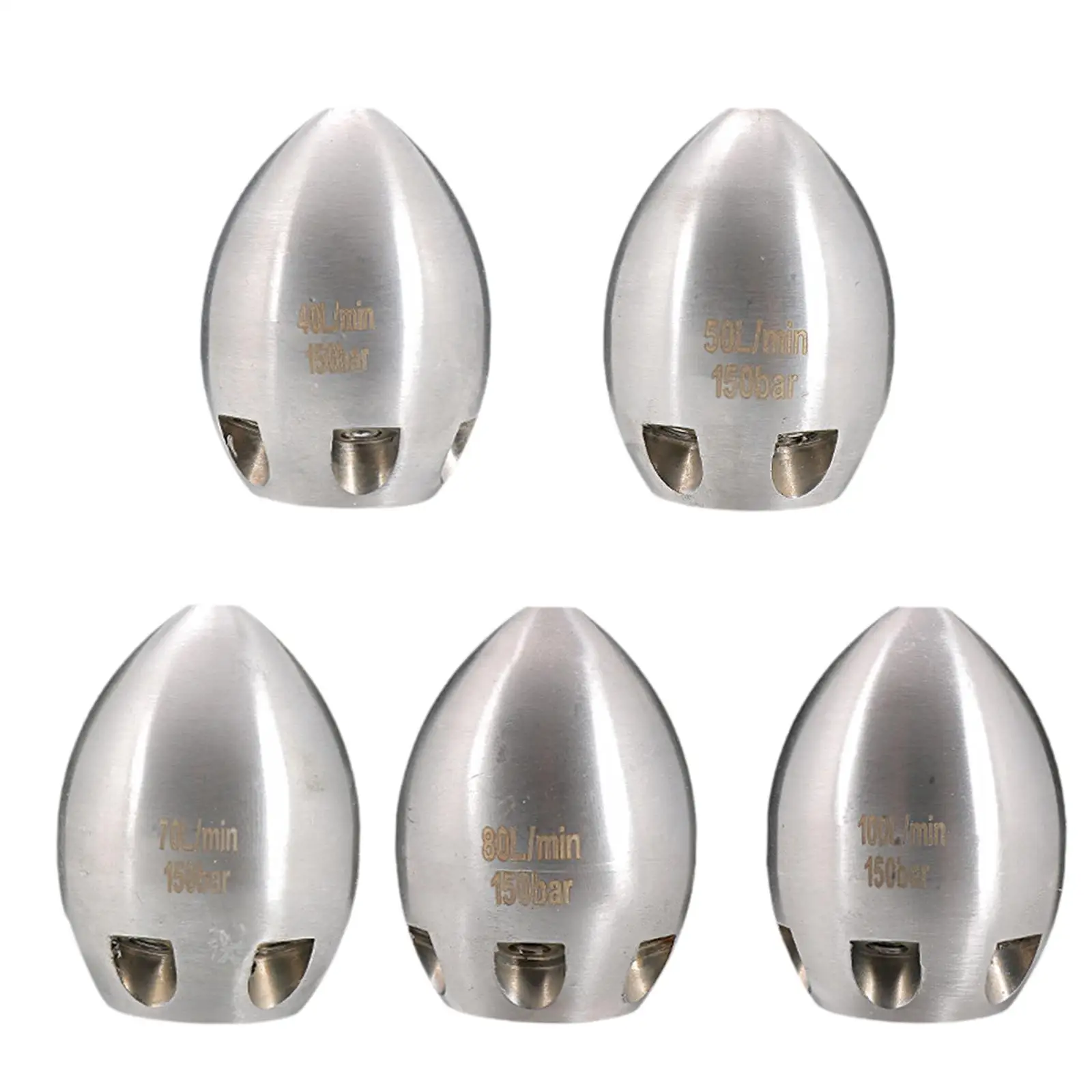 Sewer Jet Nozzle 1/2 inch Washing Equipment Powerful Steel Drain Cleaner Connector Cleaning Jet Adapter Rotation Cleaning Tips
